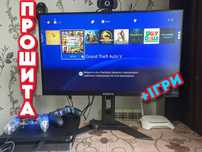 PS4 Slim 6.72 Hen (безкоштовні ігри) Два джойстика