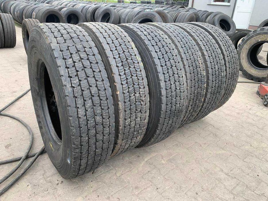 Opony używane 295/80R22.5 BIEŻNIKOWANA MICHELIN RECAMIC XDA4S 12-14mm