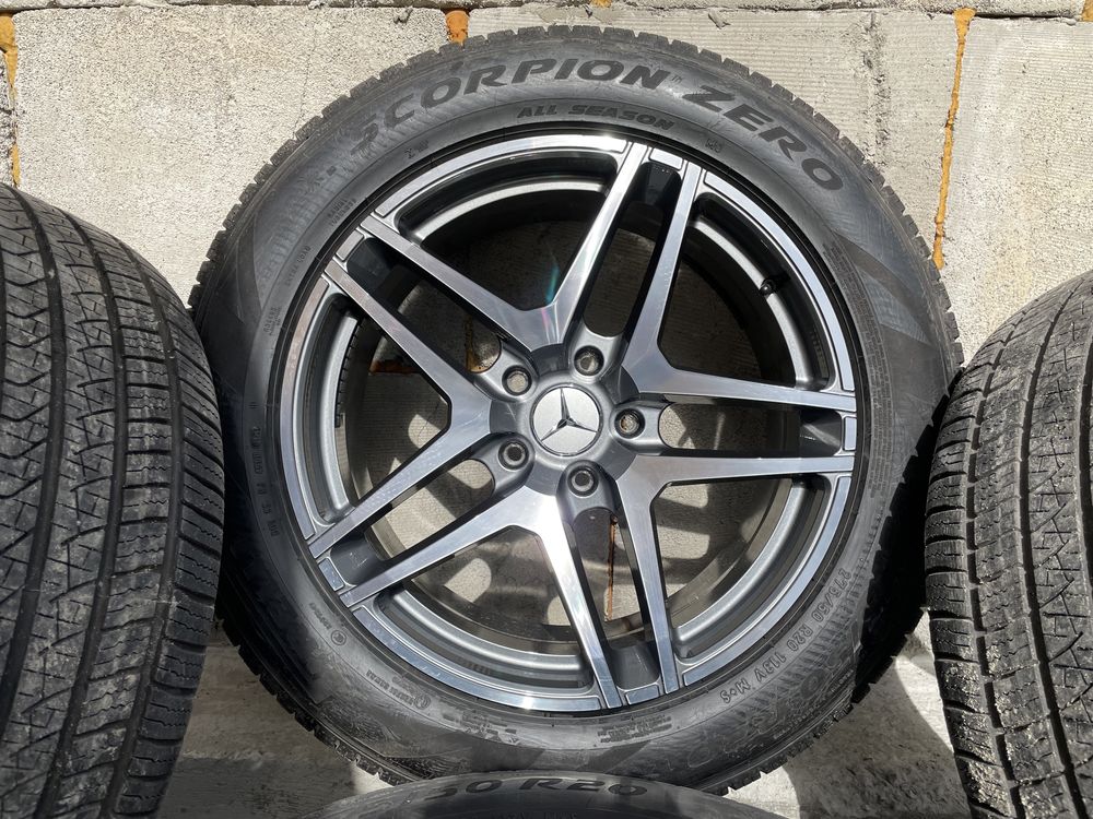 Колеса R20 оригинал Carbon Edition Диски Шины W463 W463A Mercedes