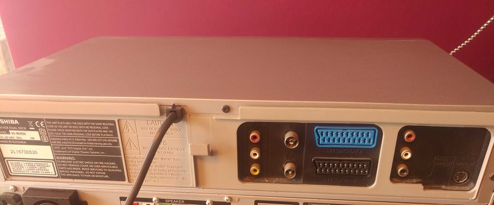 Kino domowe Dvd+magnetowid Toshiba sd36vese combo