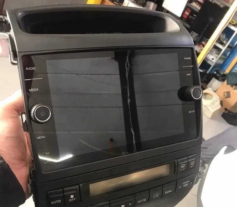 Магнітола Toyota Prado 120 з крутилками