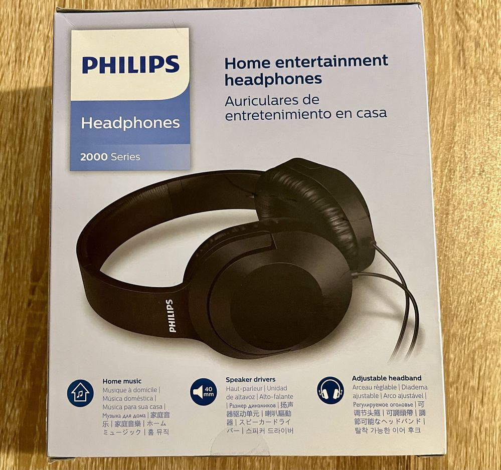 Słuchawki przewodowe Philips series 2000