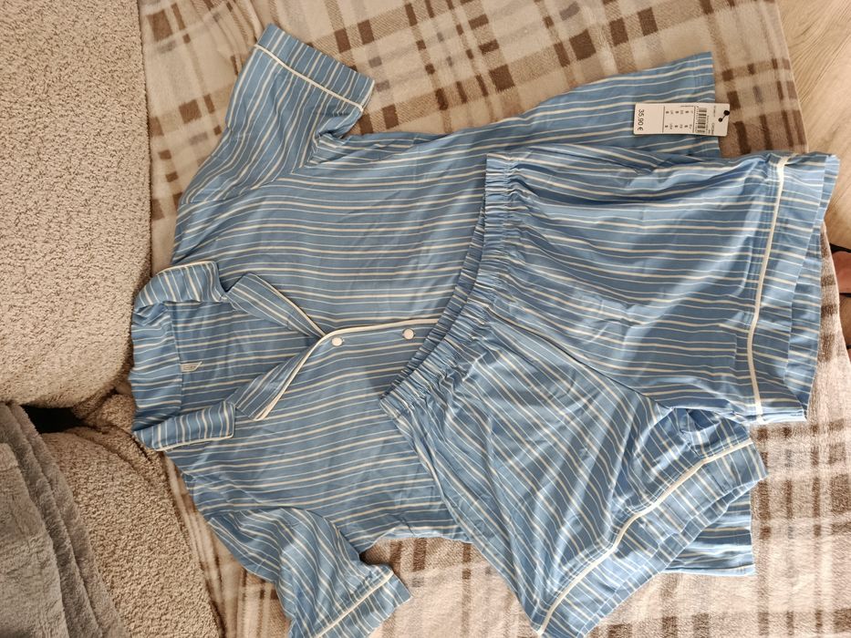 Intimissimi piżama w paski niebiesko-białe rozmiar S