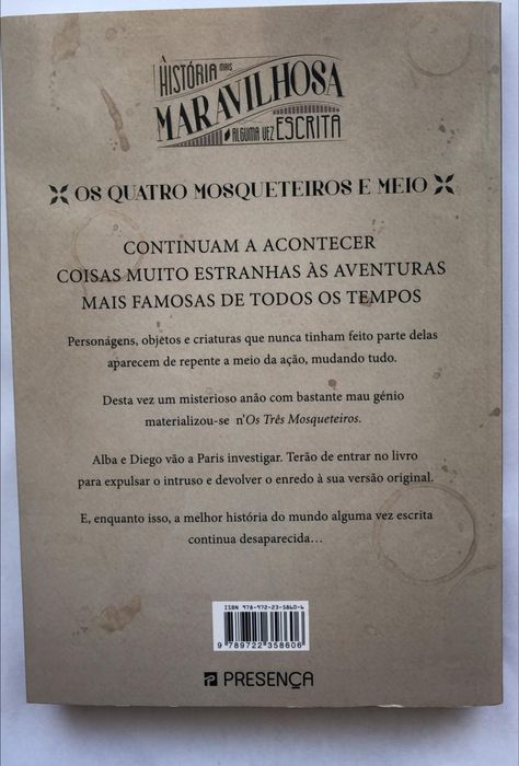 Livri Os quatro mosqueteiros e meio