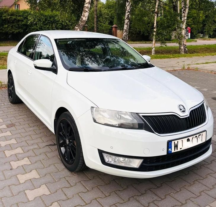 Skoda RAPID Skoda Rapid 1.4 tsi DSG STYLE, jasny środek