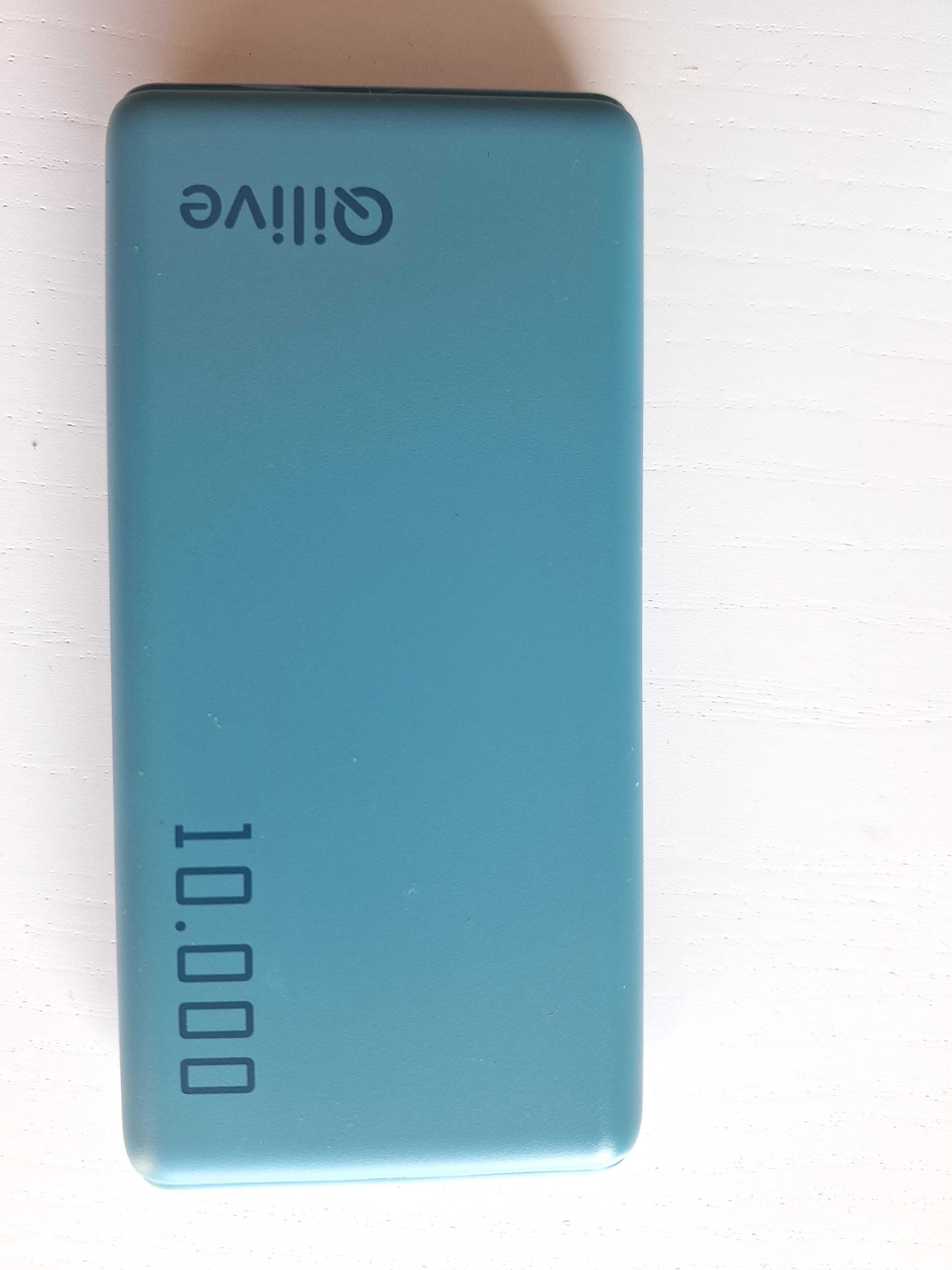 Powerbank 10000 mAh Qilive niebieski 2xUSB