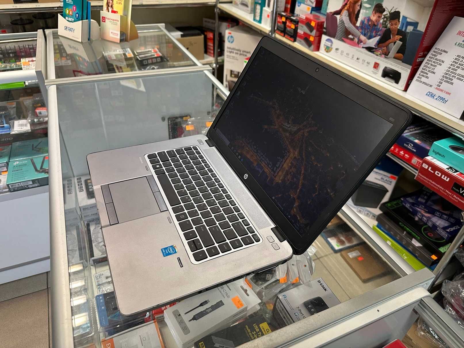 HP Elitebook 850 G1 15,6" i7-4600 8GB 512GB Win10 Pro
