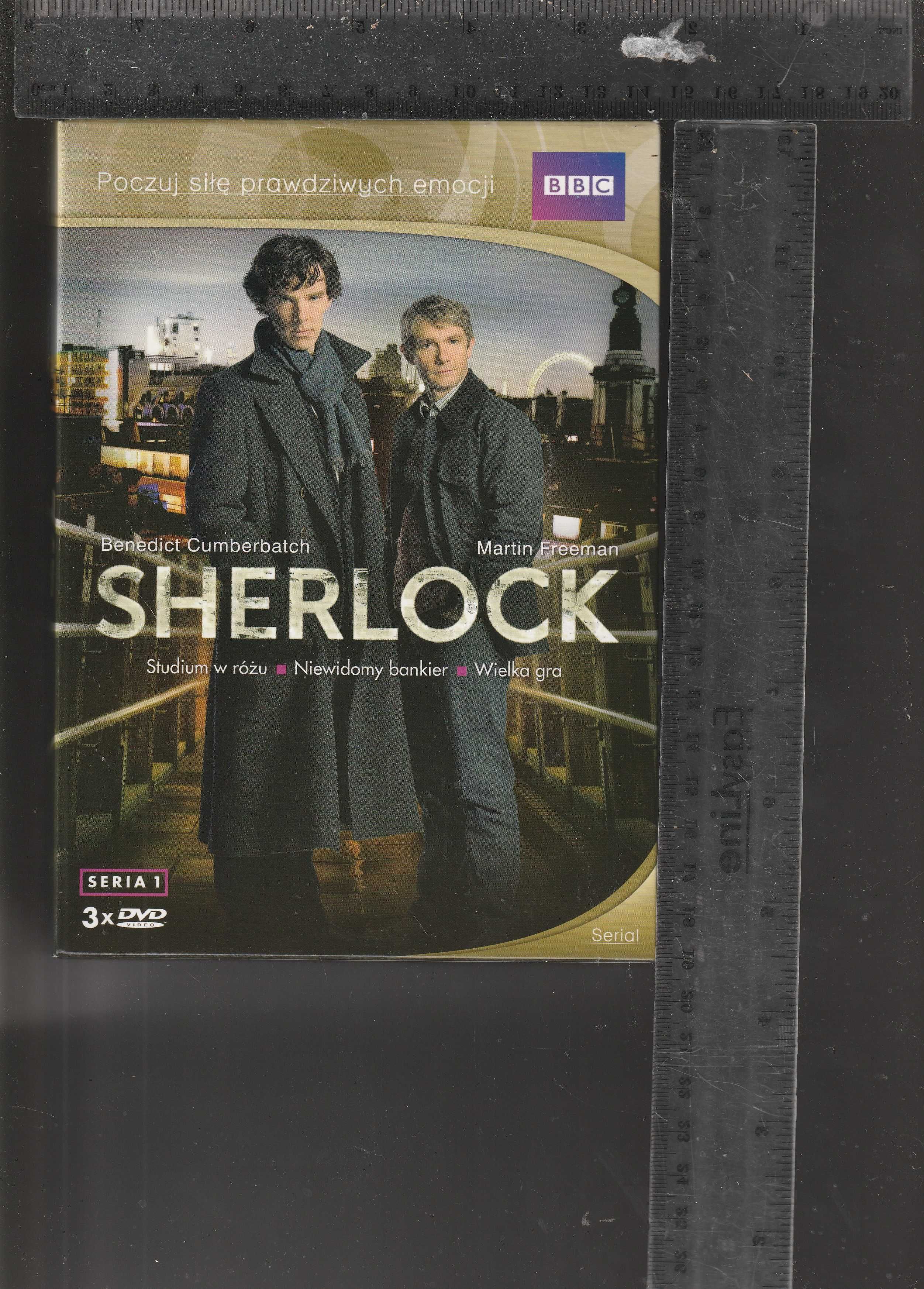 Serial Sherlock Holmes seria 1 Box 3 DVD