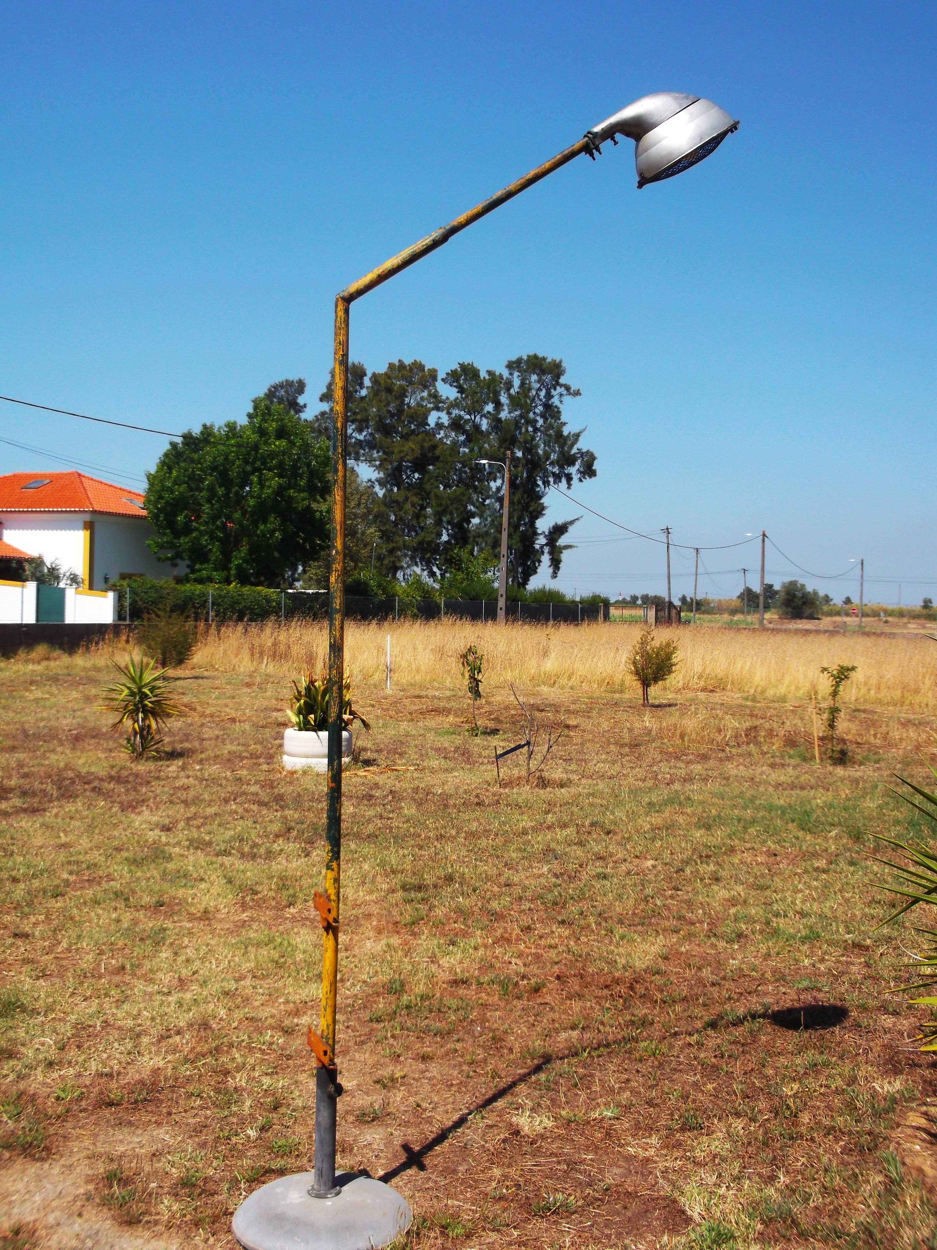 Candeeiro de rua poste exterior