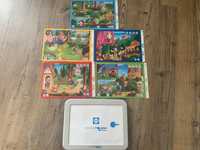 Tablet e puzzle criança (1-2 anos)