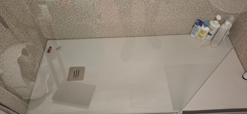 Base duche cinza 180x80