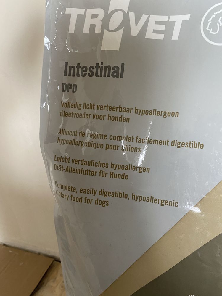 Сухий корм для собак Trovet Intestinal DPD — 10 кг