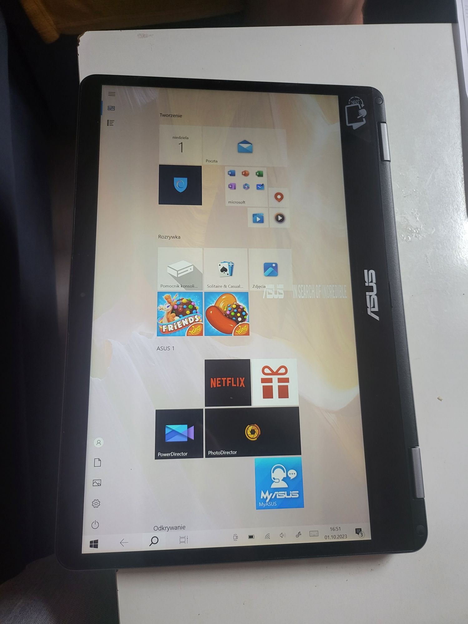 Laptop Asus VivoBook Flip 14 360 °