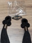 Kolczyki dlugie soutache czarne