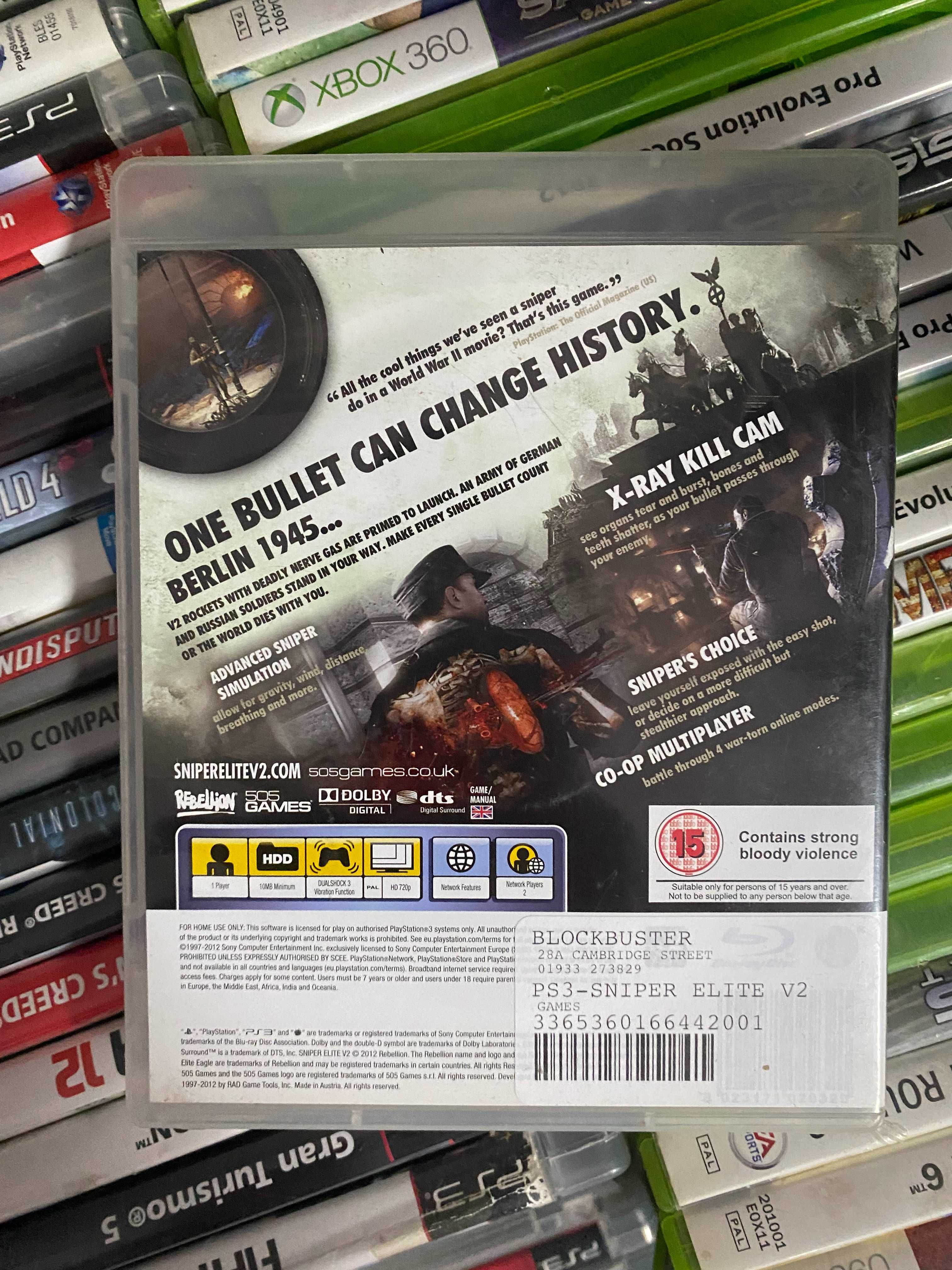 Sniper Elite V2+Mapa|PS3