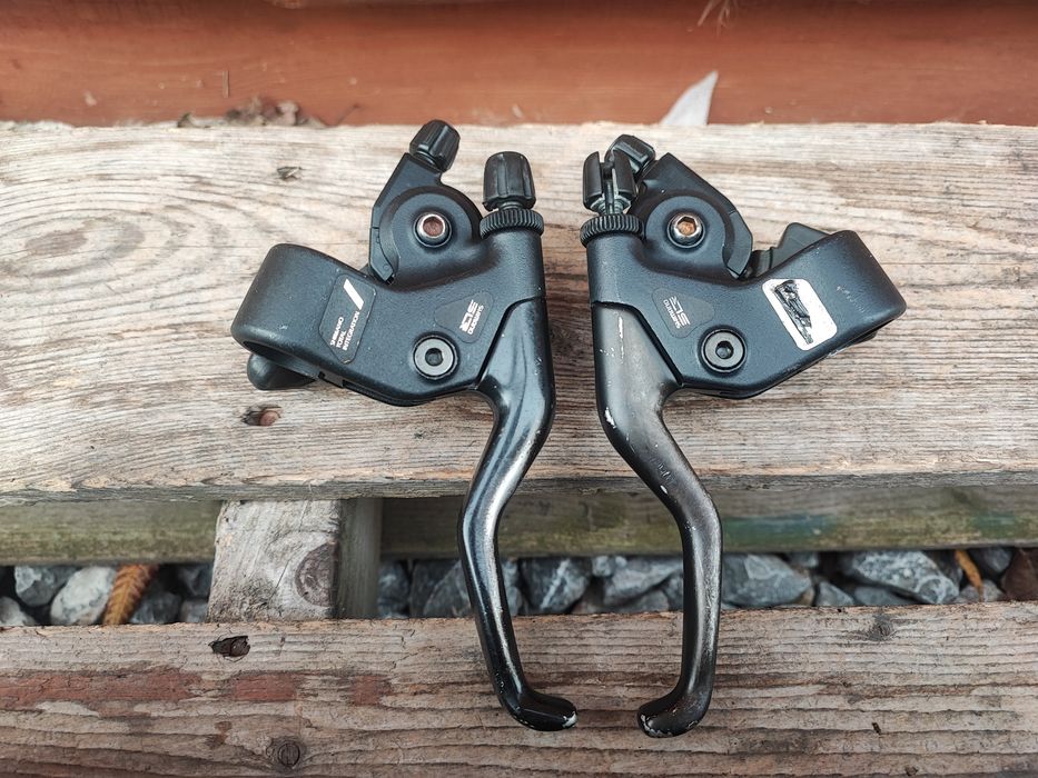 Klamkomanetki rowerowe Shimano Deore DX M071 3x7 canti Retro MTB