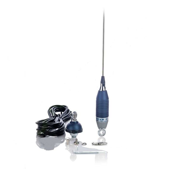 SIRIO SUPER 9 Blue Line Antena CB montażowa 155cm