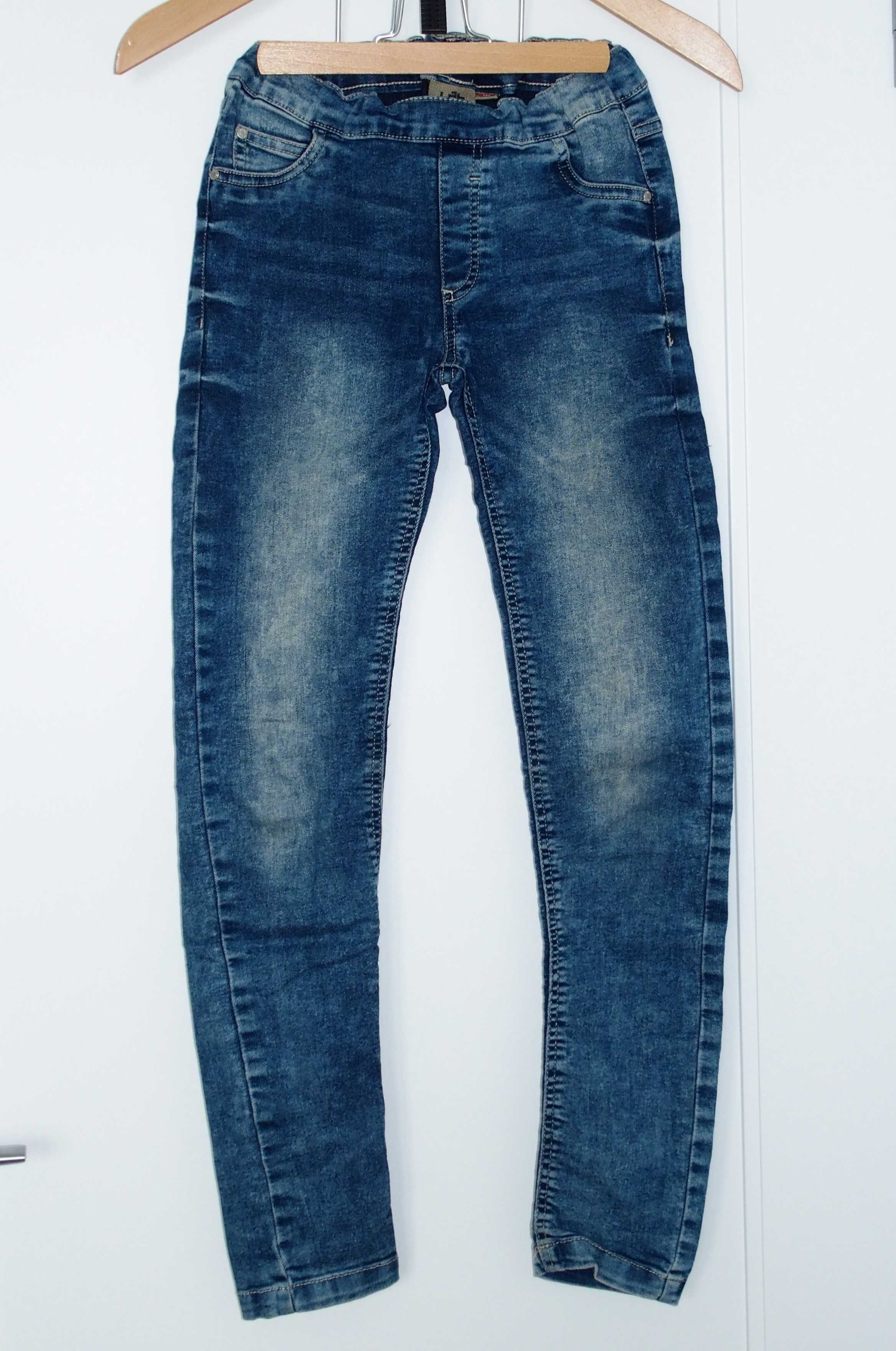 KappAhl 152 joggery SPODNIE jeansowe miękki jeans * 12 lat