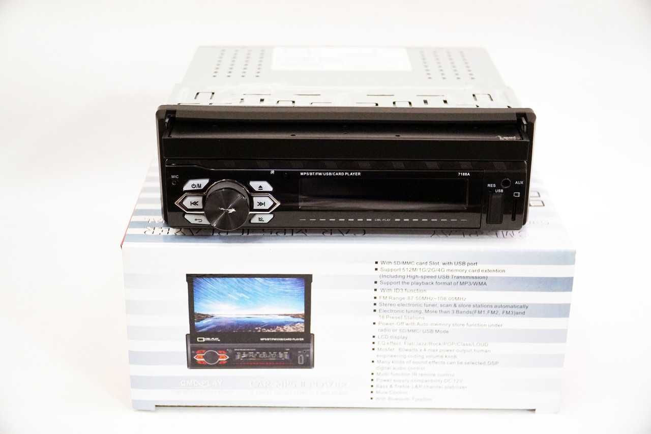 1din Pioneer 7188A 7" Экран/4Ядра/1Gb Ram/ GPS/ WiFi/ Android