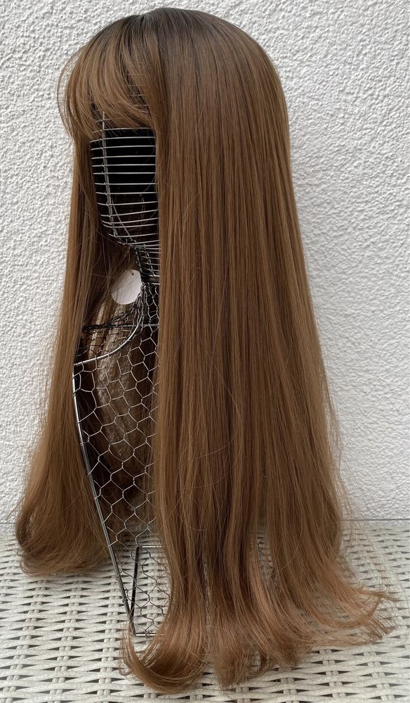 Włosy doczepiane, jasny brąz, peruka ( 391 )