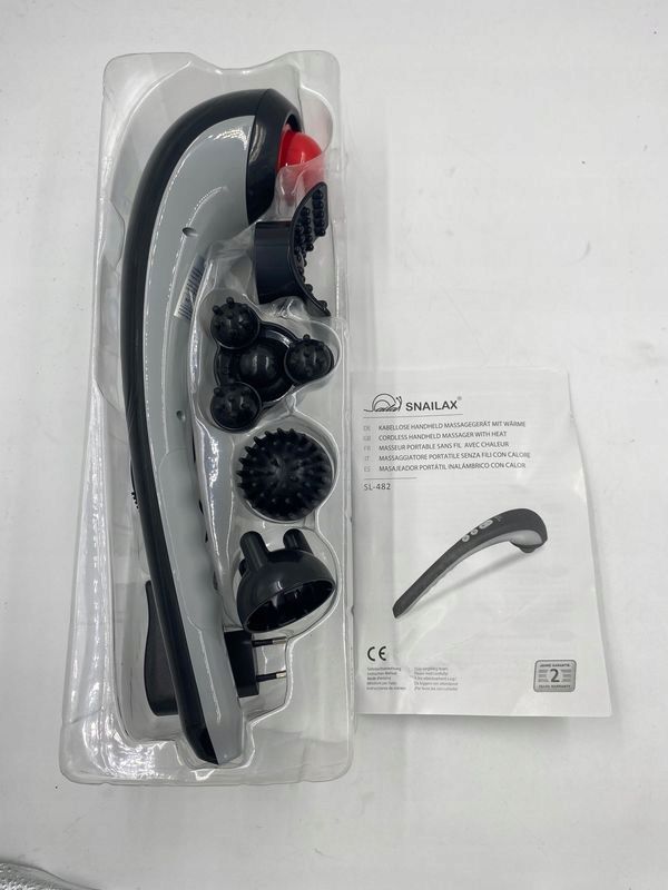 outlet masażer bezprzewodowy do ciała snailax sl-482 terapia cieplna