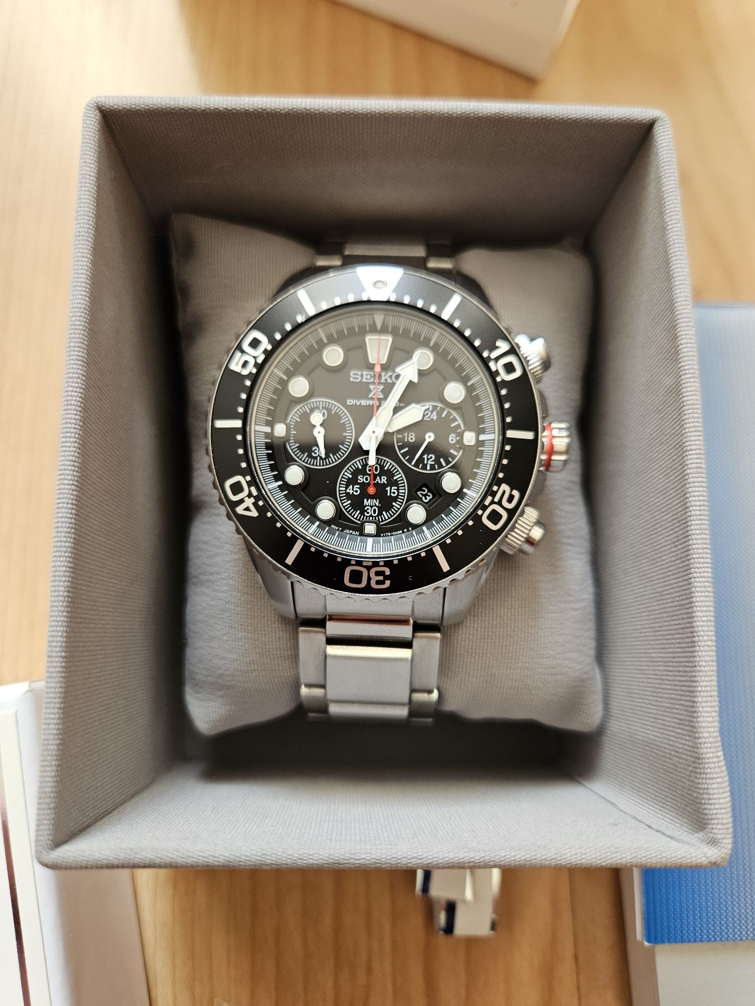 Zegarek Seiko Prospex Diver's Chrono Solar