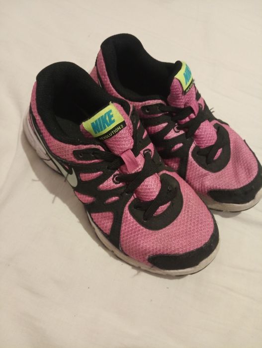 Nike buty różowo czarne 36.5 sportowe do biegania