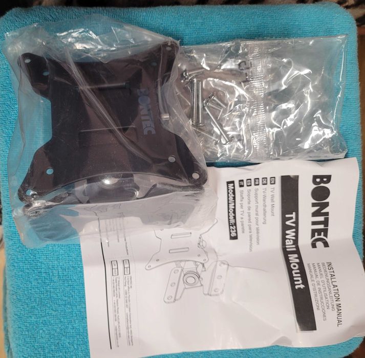 2x uchwyt ścienny do telewizora bontec model 236.