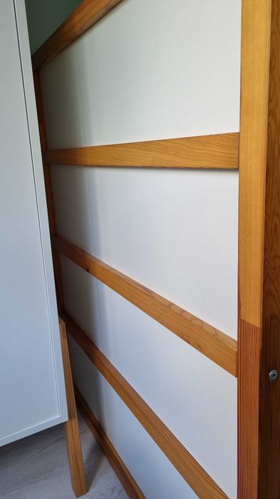Łóżko IKEA Kura i baldachim