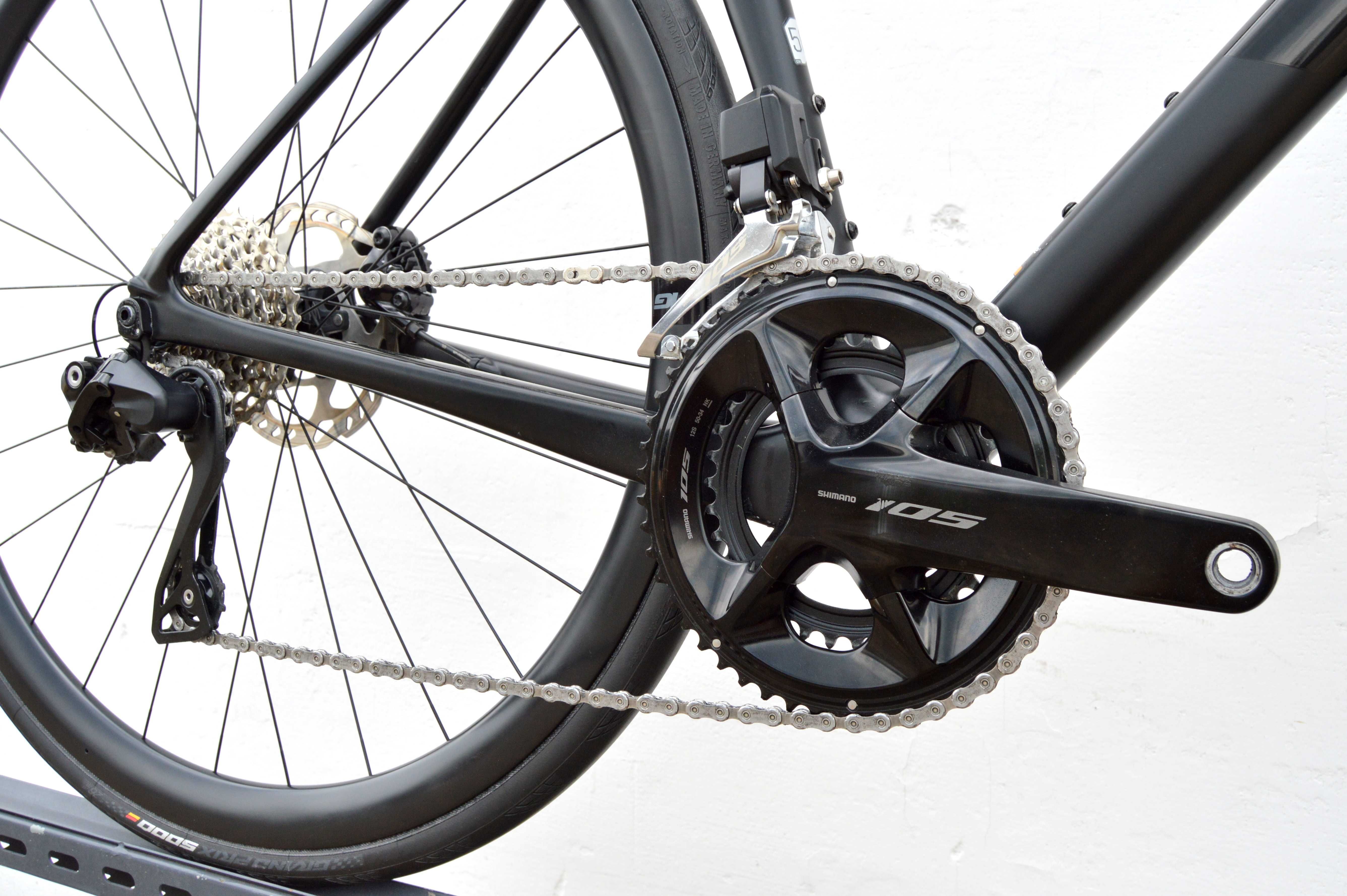 FV23% szosa CANNONDALE SUPERSIX 56 EVO 105 Di2 2x12 DISC kokpit aero