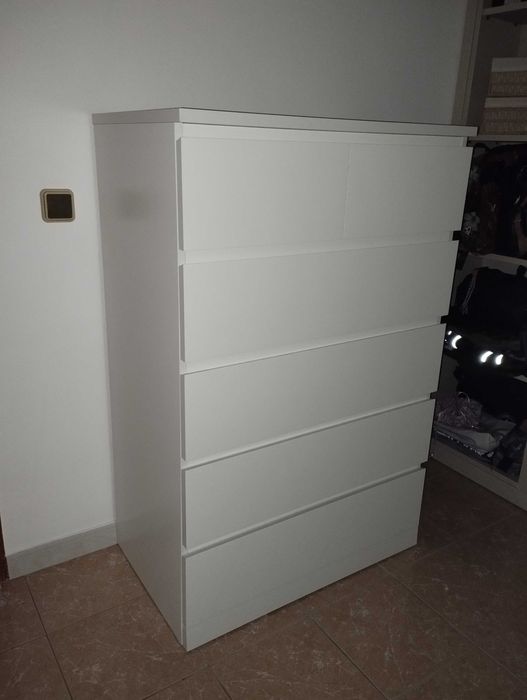 Cómoda MALM IKEA 6 gavetas