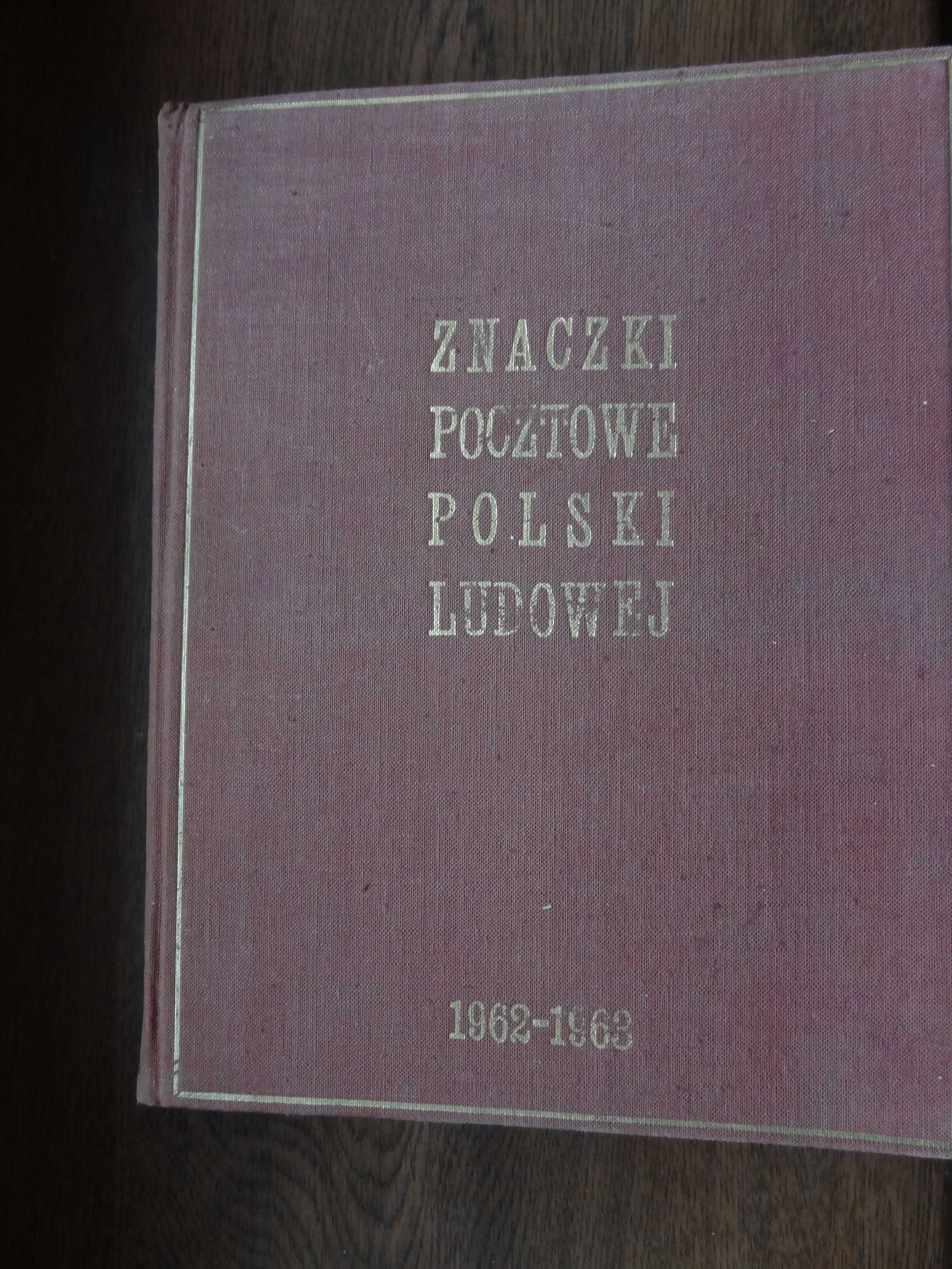 Znaczki pocztowe Polska Klaser jubileuszowy 1962-63