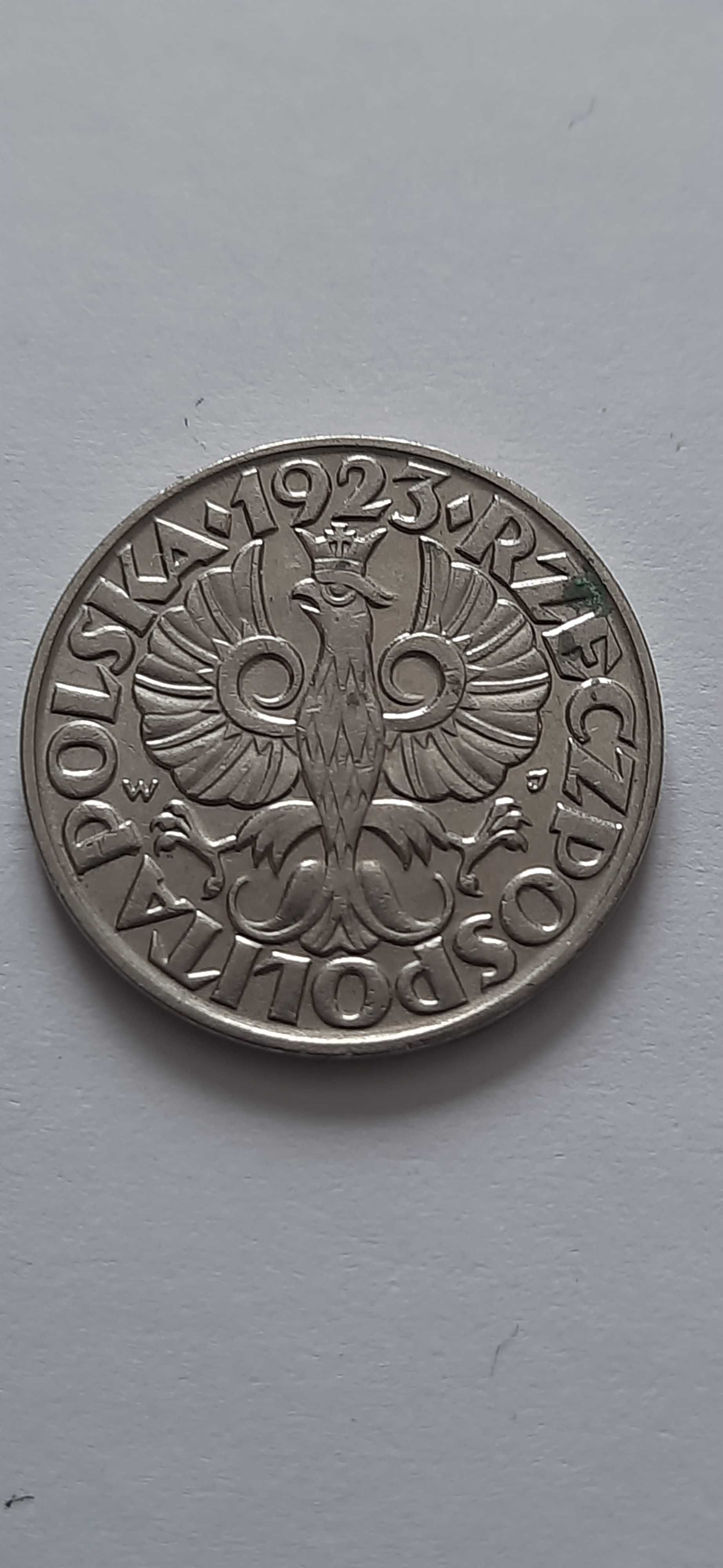 zestaw monet 10,20,50 groszy 1923r
