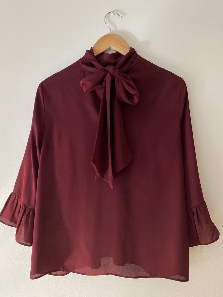 Blusa bordeaux primark