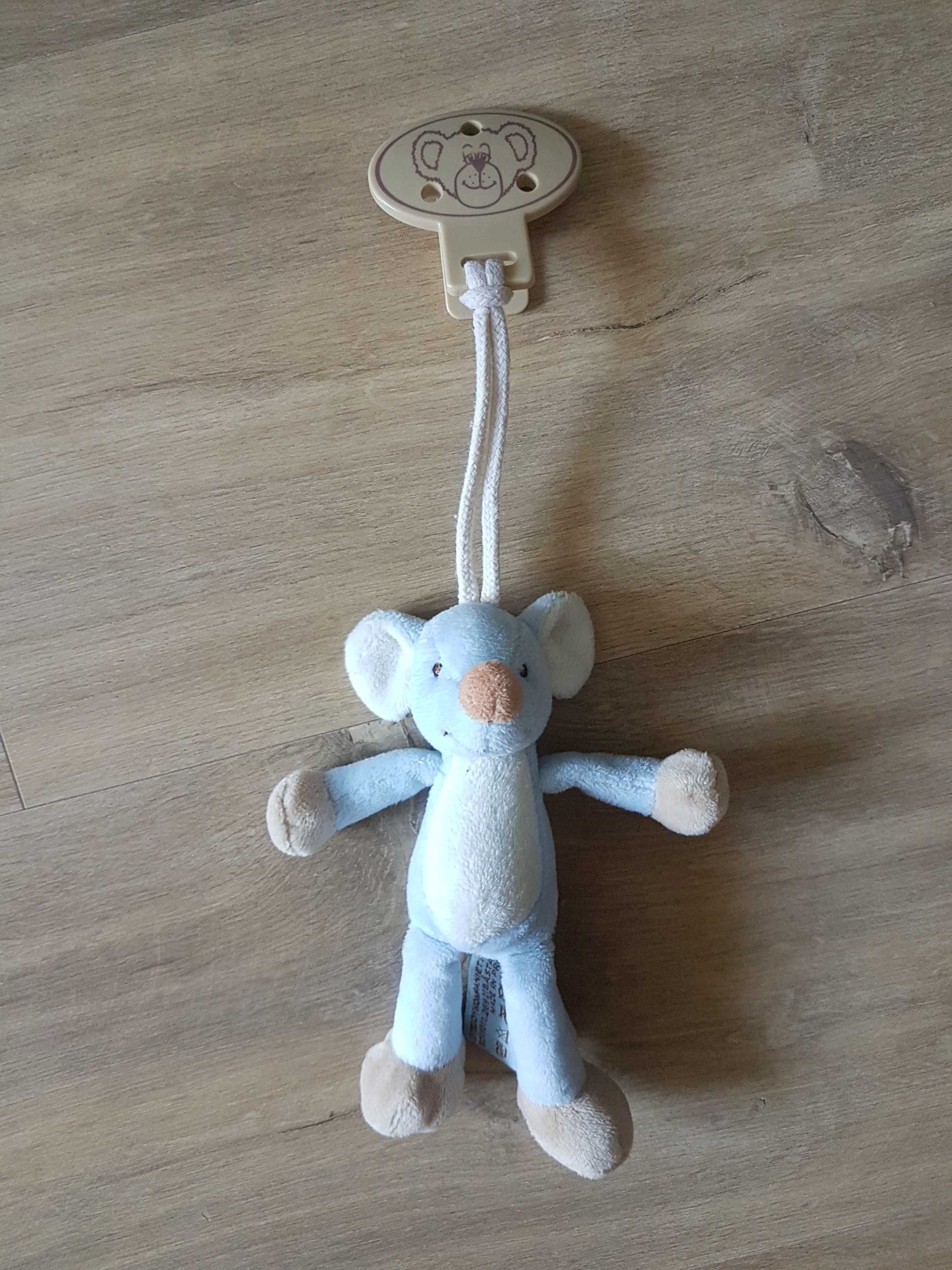 Teddykompaniet Diinglisar przytulanka myszka 34cm Zawieszka na klips