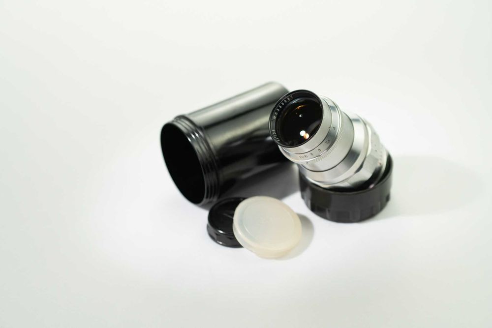 Lente Jupiter-11 135mm f/4 M42 – Excelente Estado, Sem Fungos