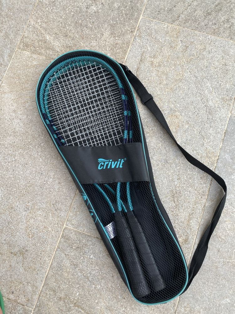 raquetes de badminton