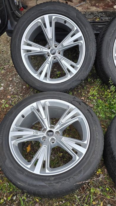 Felgi 21” 5x112 ET20 + zimówki Hankook 285/45 R21 Audi Q7 Q8