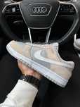 Мужские кроссовки найк данк лоу Nike SB Dunk Low Beige Grey White