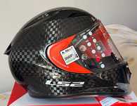 Capacete NOVO LS2 Arrow Racing Carbon (35% Desconto) Em XS, M, L e XL