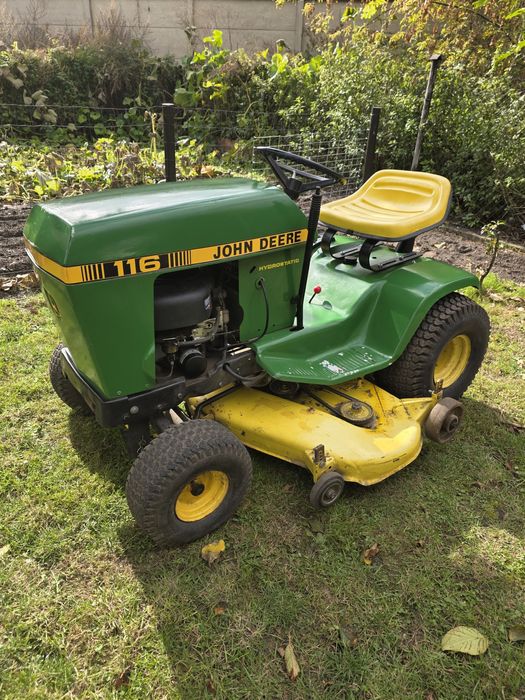 Sprzedam traktorek kosiarke john deere 116