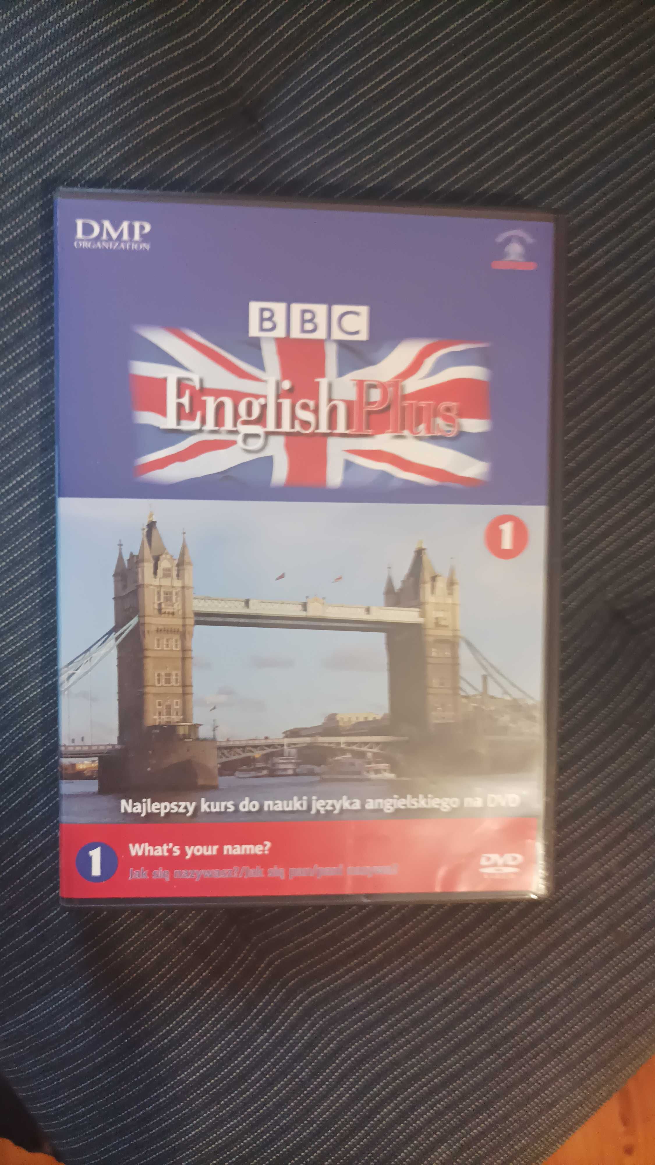 BBC English plus płyta DVD What's your name? kl.4 sp "to be"
