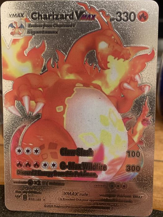Karta Charizard Pokemon