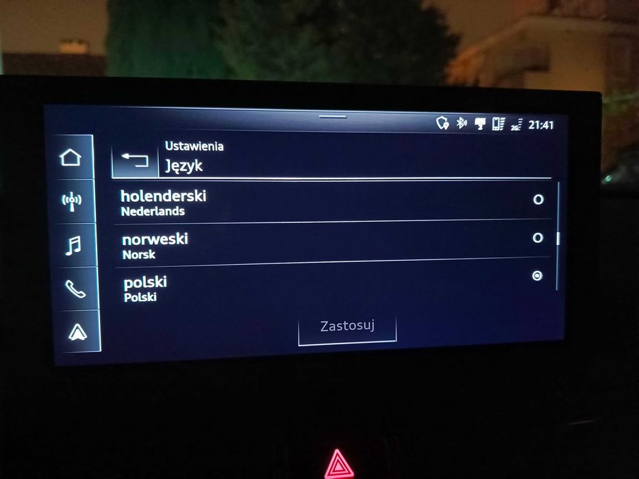 Konwersja MMI Audi MIB3 MHI3 MPR3 US na EU Polski Mapy Fale System