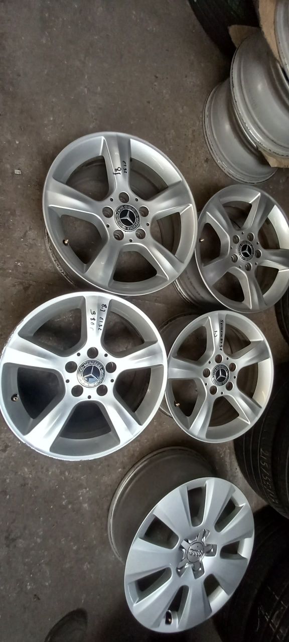 Felgi aluminiowe 5x112x16 et31 i et32 mercedes oryginał