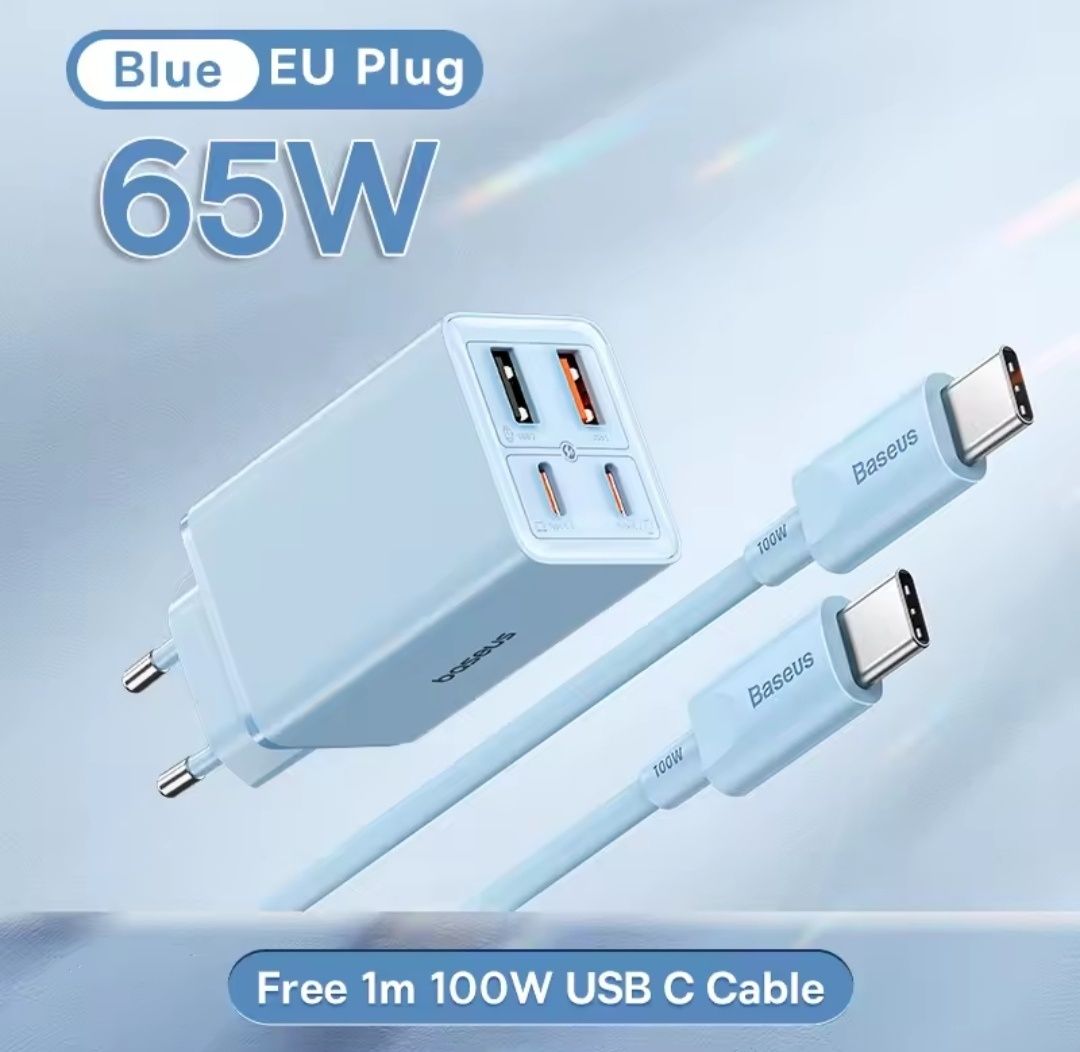 UGREEN X556 65W GaN Fast Charger 3-Port Type-C EU