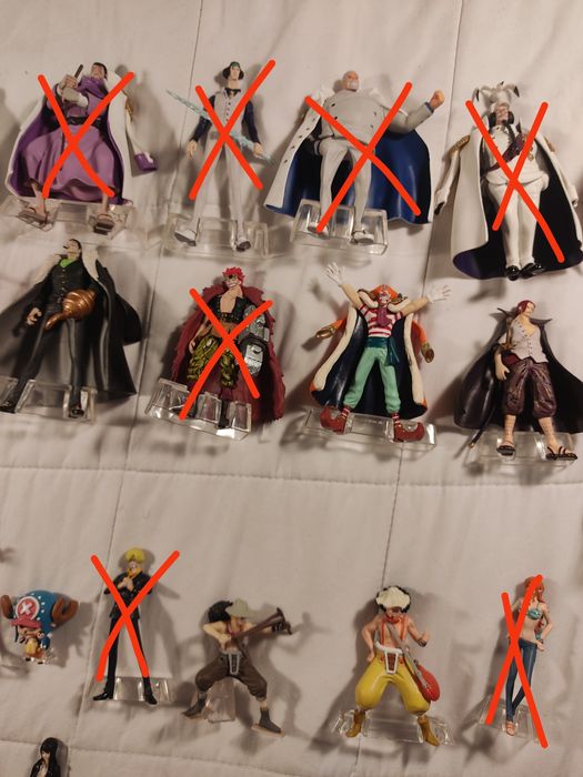 17 figuras One Piece colecionáveis da Salvat + 3 extra