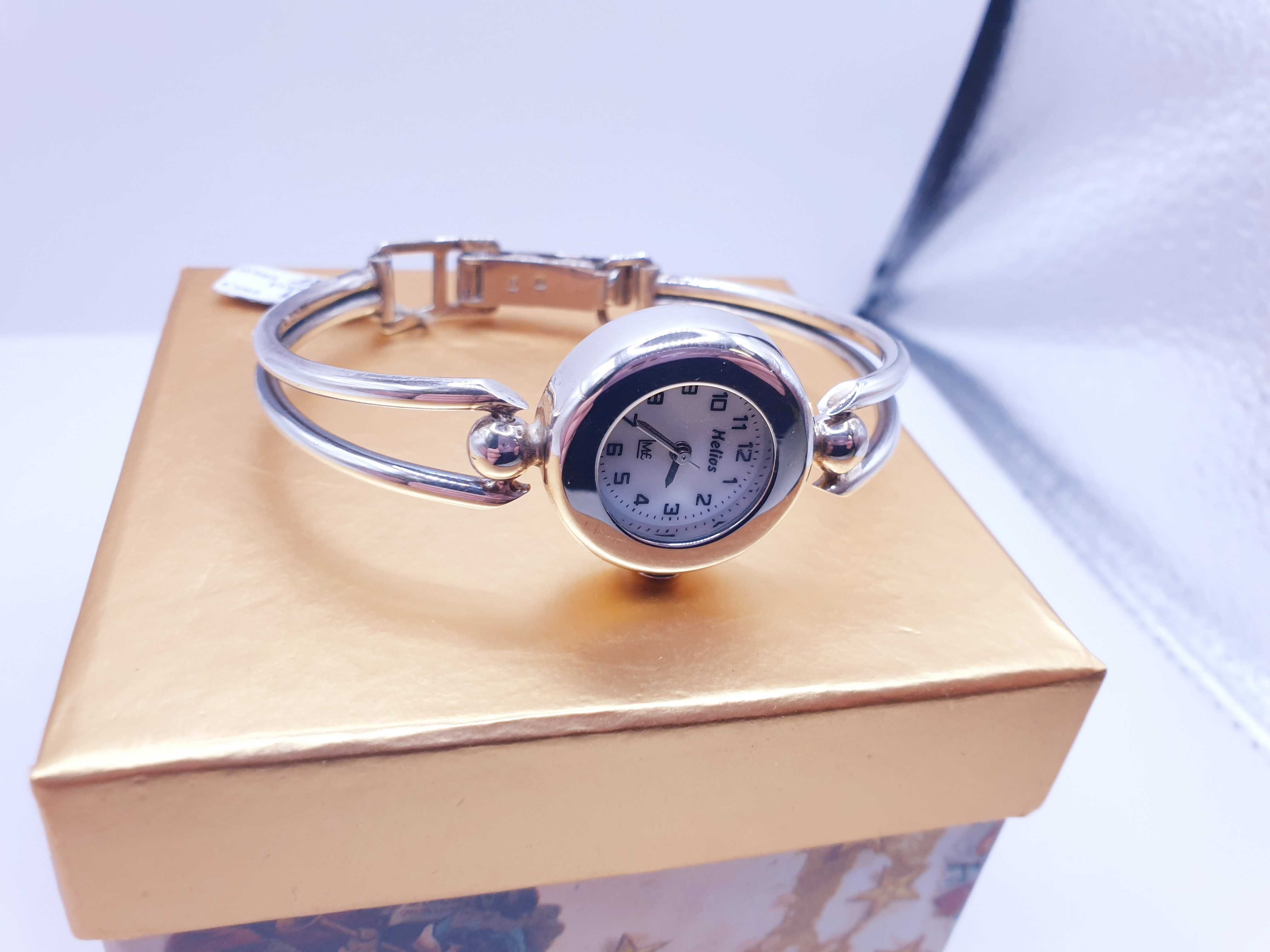 Zegarek ze srebra HELIOS  pr.925 28.65g (Japan Citizen Miyota)