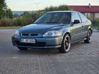 Honda Civic VI Coupe, Mały Przebieg, Ori Lakier ! Klima !