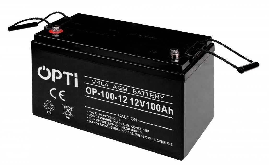 Akumulator AGM OPTI 12V 100 Ah VRLA bezobsługowy Volt Polska